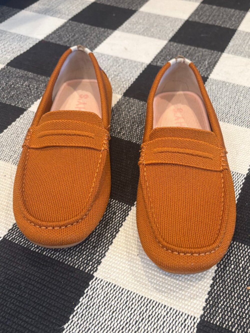 Rothy's Discontinued The Driver Tan Amber Size 9